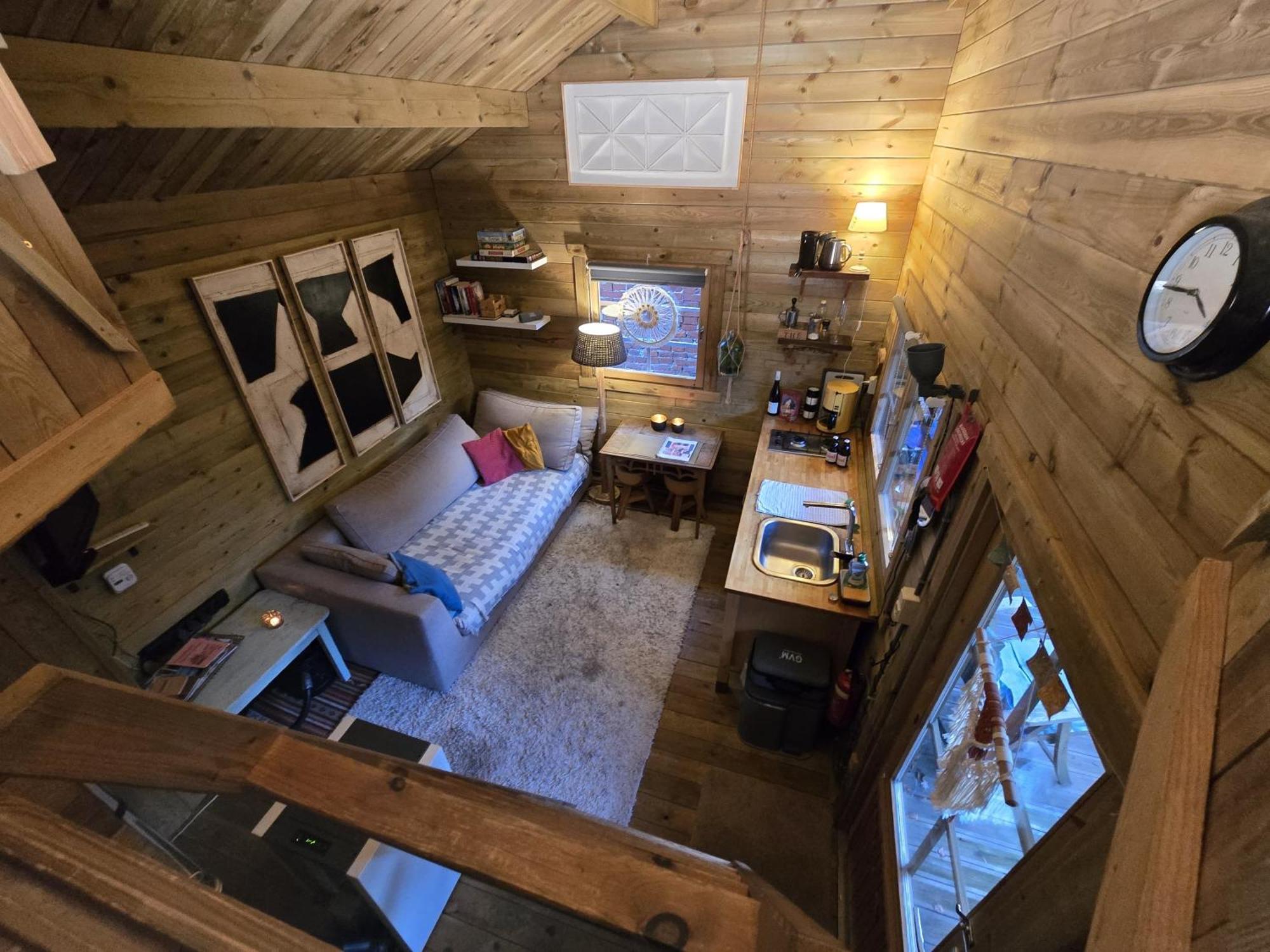 Villa Tiny House Andersom Anders Bad Neuschanz Exterior foto